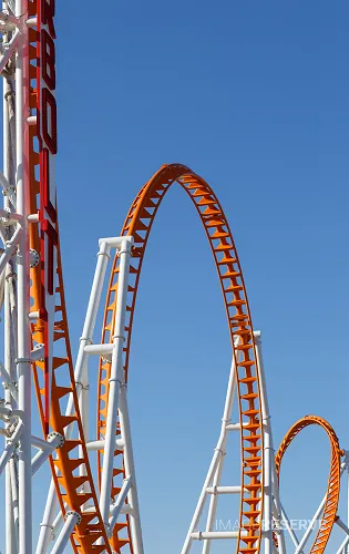 Thunderbolt Roller Coaster at Coney Island